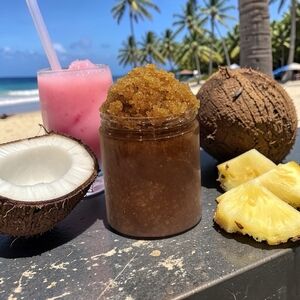 Coconut & Pineapple Exfoliating Sugar Scrub Orchid & Vine